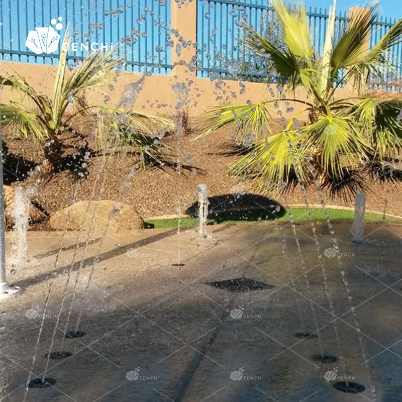 Уличное оборудование для игровых площадок с водным распылителем Cenchi воспроизведение водяного парка влажная Дека струйная насадка интерактивный