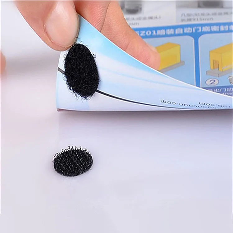 Вырезанная овальная/точечная/квадратная/прямоугольная клейкая Волшебная Лента крепежная лента крючок и петля