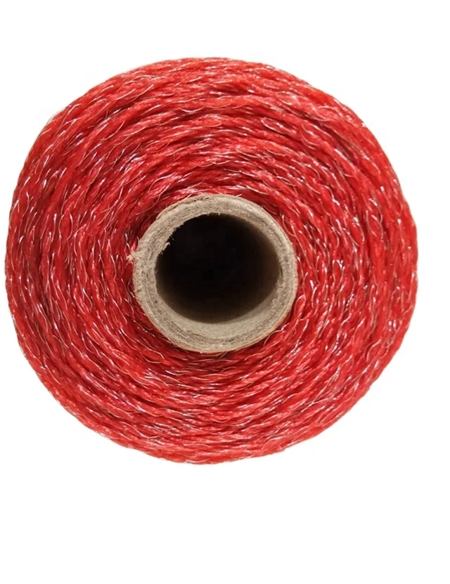 good price electric fence polywire  250M with 3 X0.15MM stainless steel