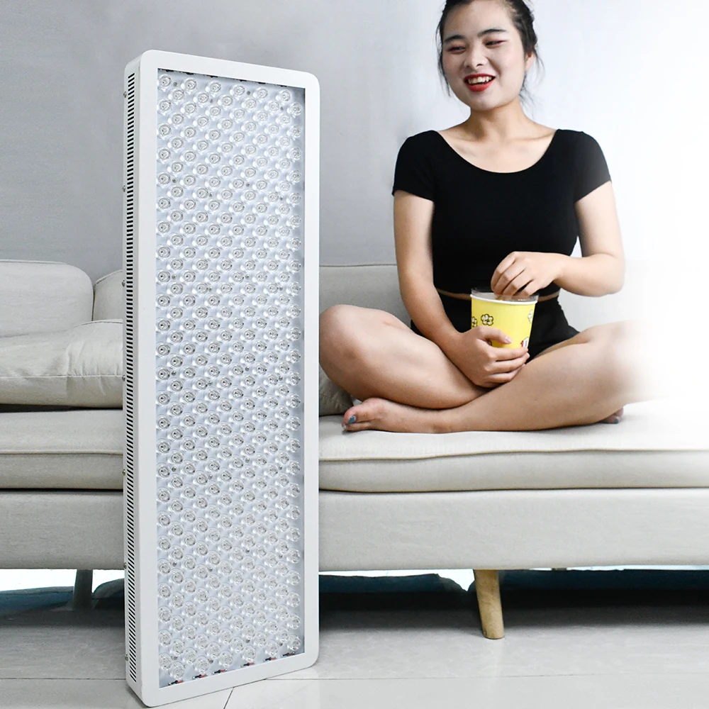 SGROW High Irrandiance Near Infrared 1500W Dual Switches Full Body 660nm 850nm Red Light Therapy Panel