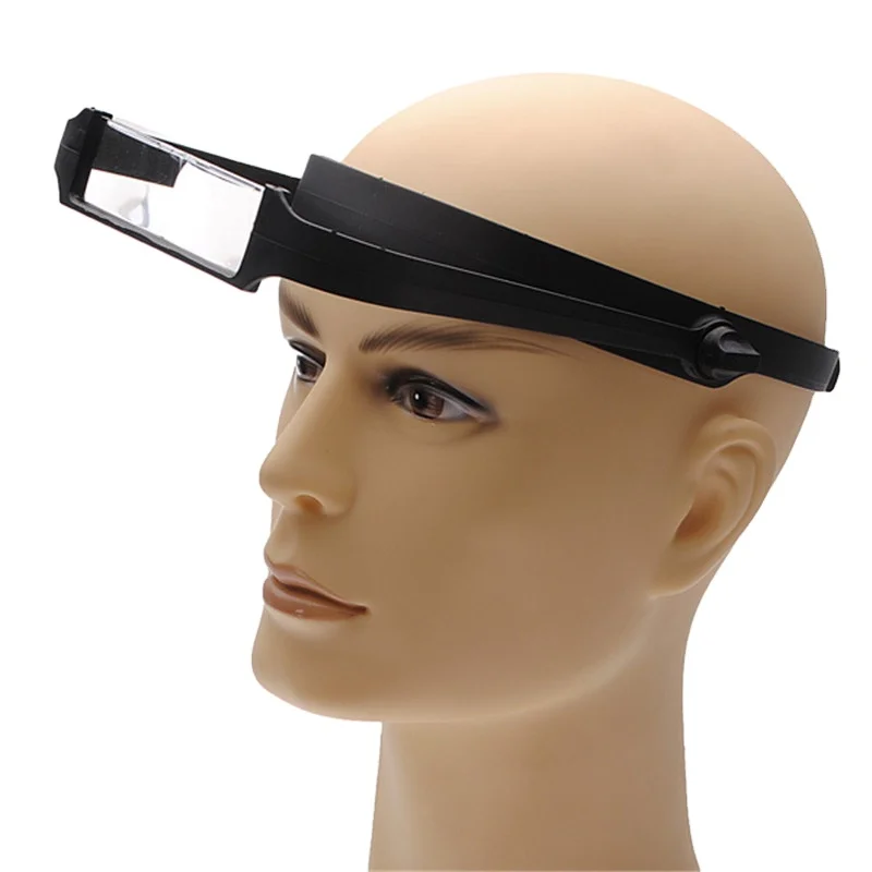 High Quality 1.6x 2.0x 2.5x 3.5x Headband Replaceable Lens Magnifier Loupe Magnifying Glass