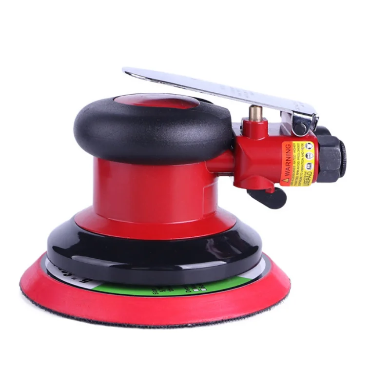 Ningbo Purui Proeam pneumatic  light non vacuum 6 inch palm air random orbital sander for wood car