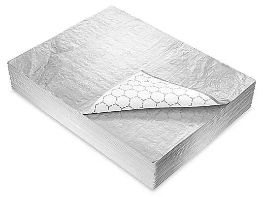 wholesale  factory silver  foil paper  insulated foil sheet paper for hamburger