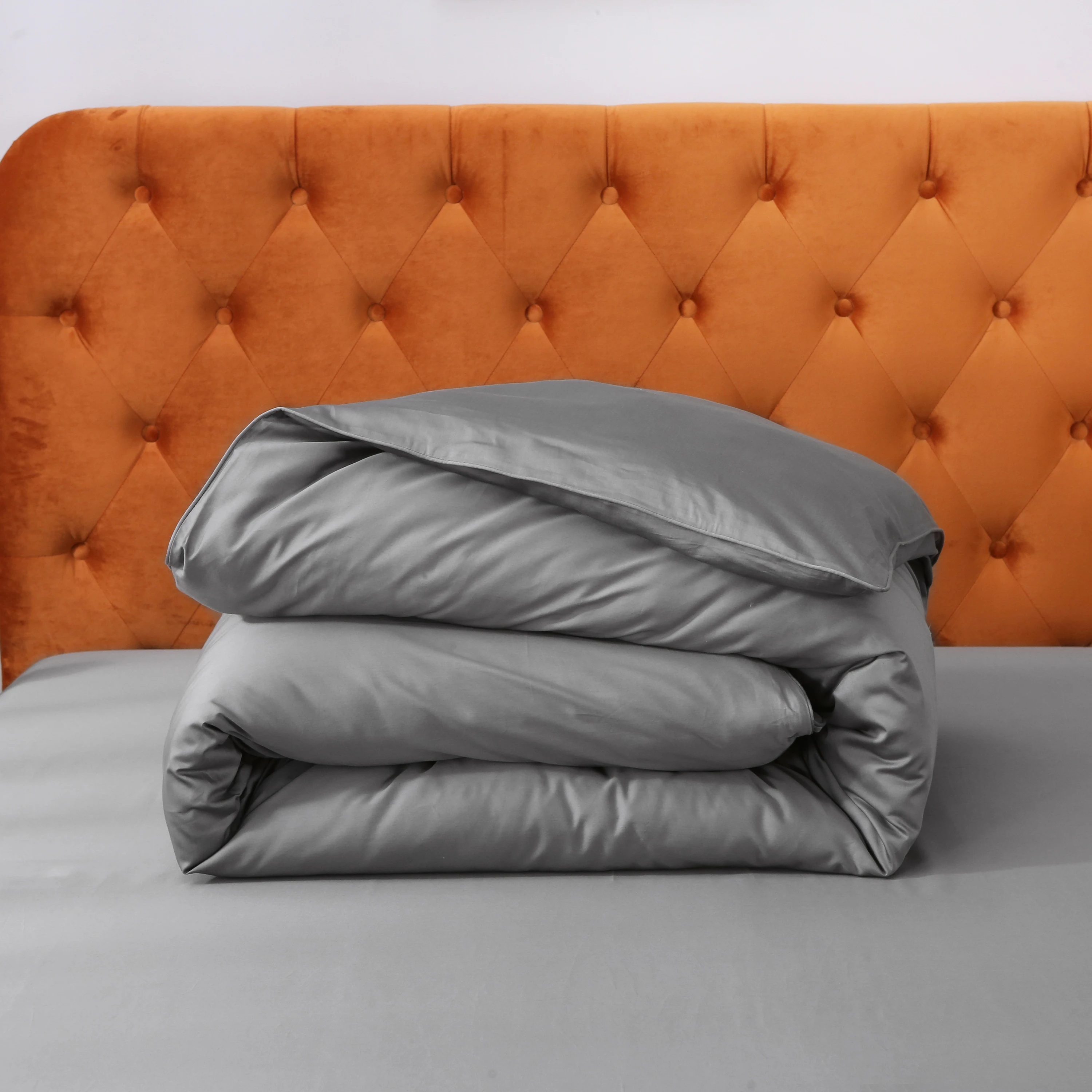 5 star Hotel satin 300TC 400TC Sateen luxury 100% Long Staple Cotton Premium Hotel Bedding Set Duvet Cover Set bed linen sheet