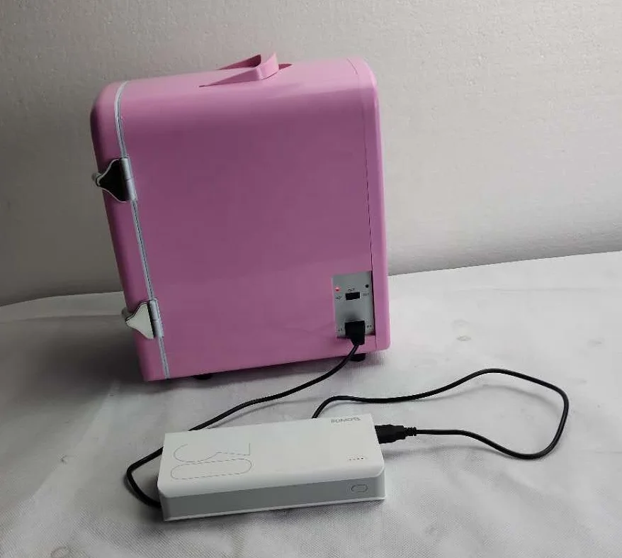 Мини-холодильник в ретро-стиле для автомобиля и домашнего использования с USB-разъемом 4