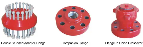 API 6 A DSAF   drilling adapter wellhead flange drilling spacer spool for drilling