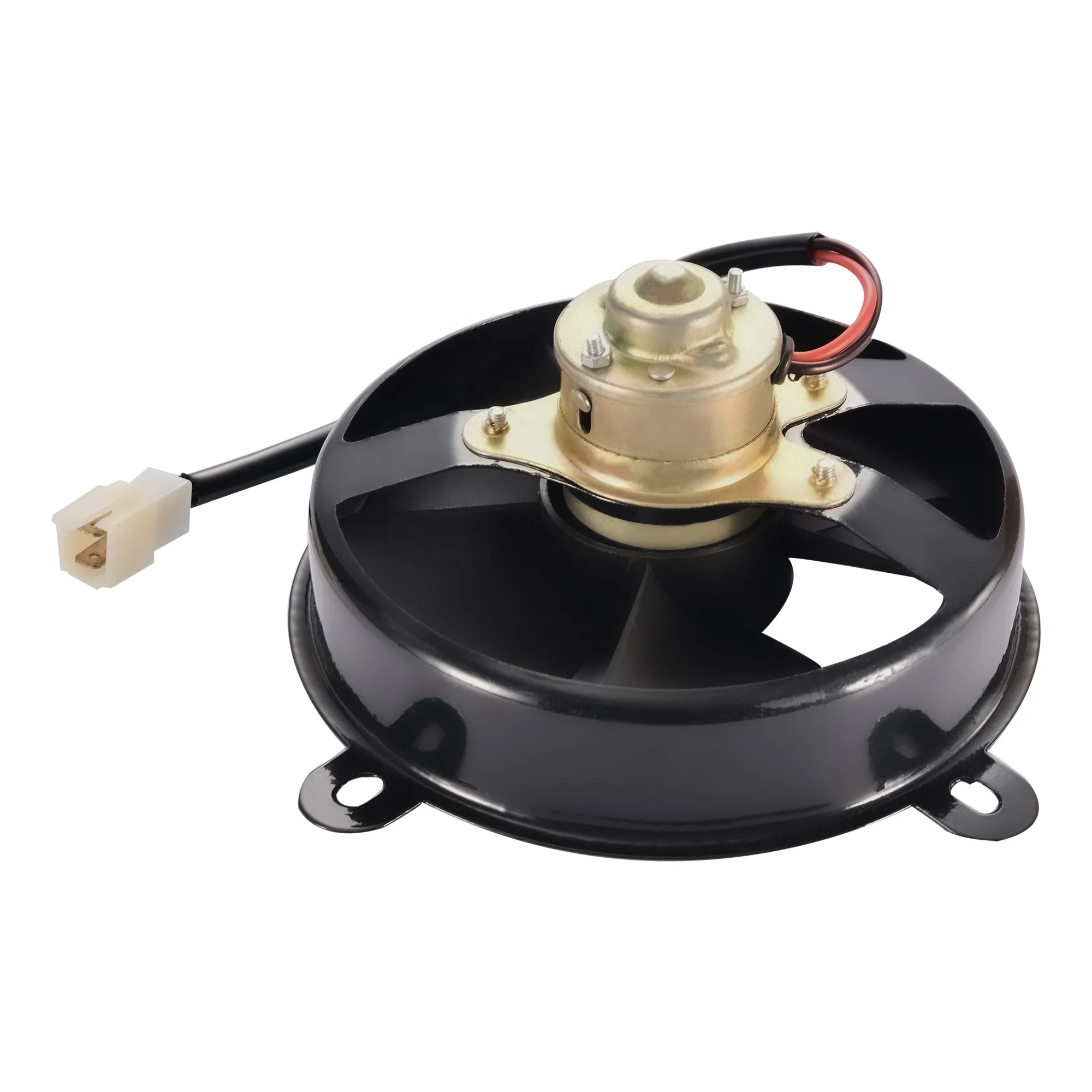 GOOFIT 12V DC Radiator Cooling Fan Replacement For 200cc 250cc Taotao Sunl Coolster Roketa Water cooled ATV Quad Go kart