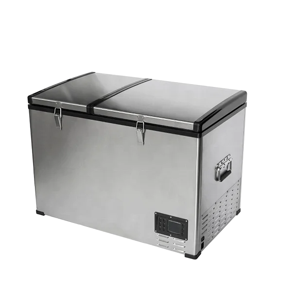 BCD125 alpicool 125L 80L 100L автомобильный компрессорный холодильник морозильная камера с двумя шкафы 12V 24V