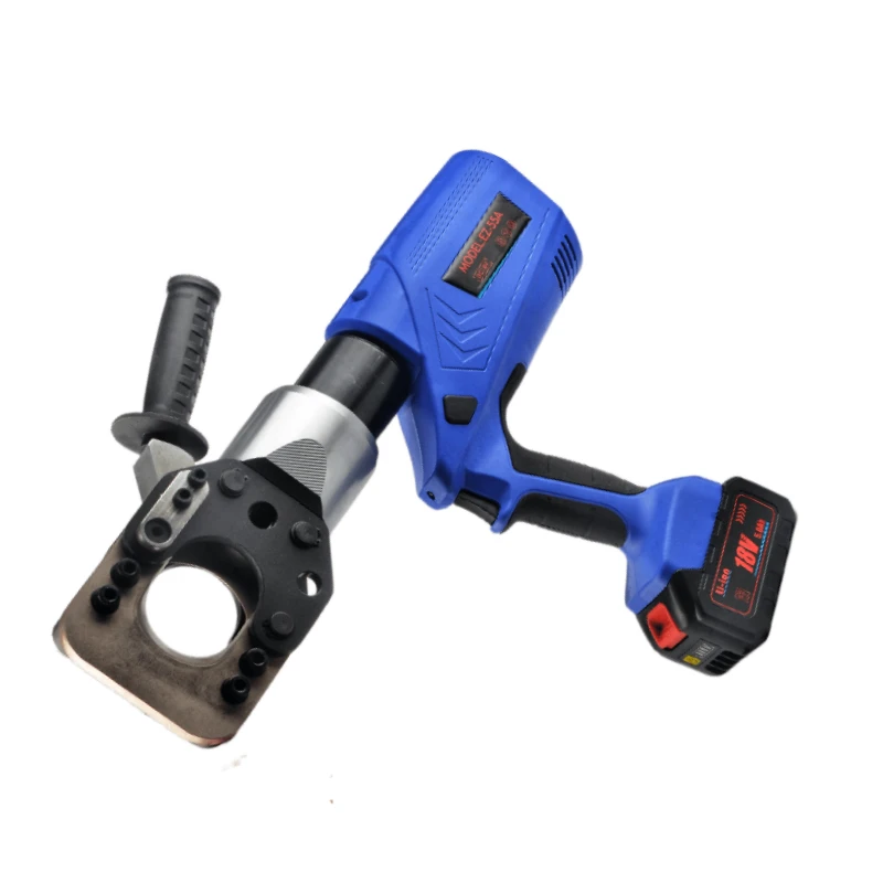 EZ-85A Industrial Grade Cordless Armoured Cable Cutting Tool Battery-Powered Electric Wire Cable Cutter Machine for CU/AL Cable