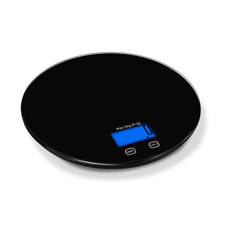 Household Cooking Weight Electronic Digital Food Round Small Smart Kitchen Scale With APP