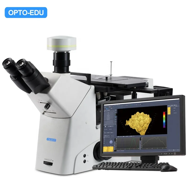 OPTO-EDU A13.1096 Inverted Mrtallurgical Microscope