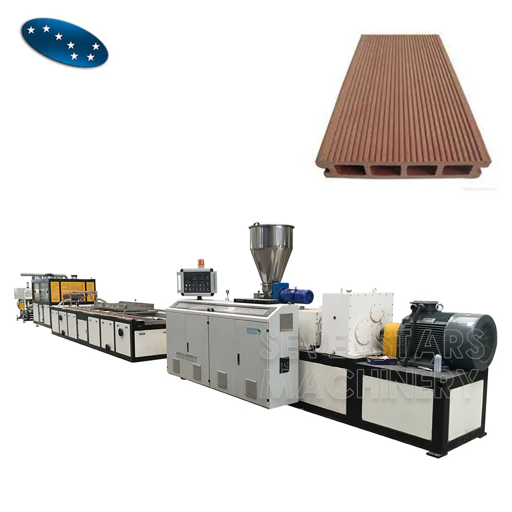 High Speed Interior WPC louver wall panel making machine/WPC fluted panel making machine Prices