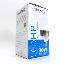 30W Day light of high power blue LED light bulb paper box made of corrugated board custom size and logo