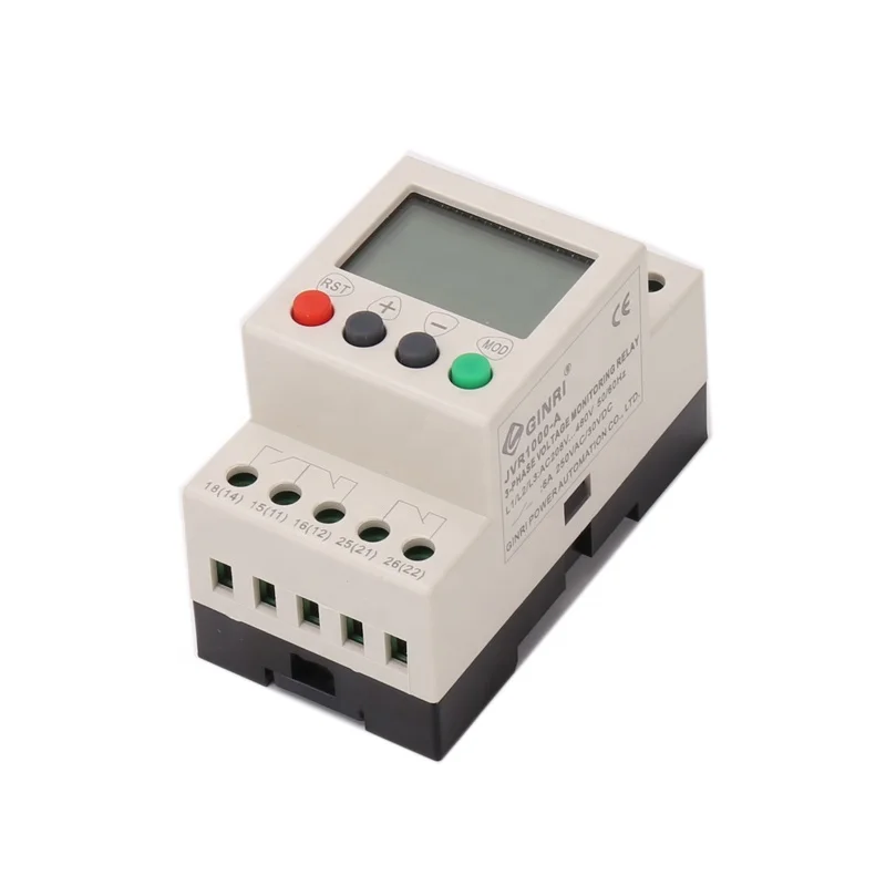 JVR1000-A   Three-phase undervoltage overvoltage  phase Sequence phase loss  Voltage  Relay