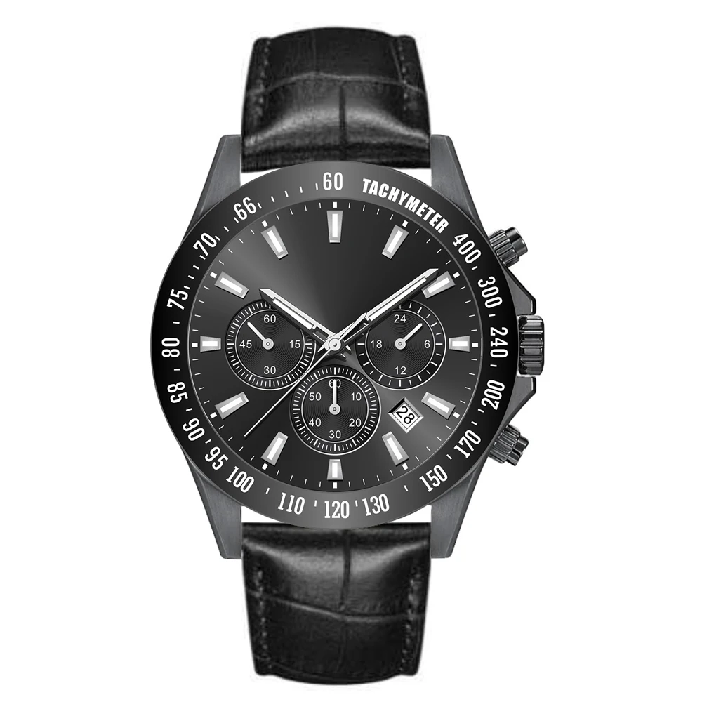 luxury men chronograph watches 2023 waterproof watch stenestel quartz sr626sw price of watch fast delivery in 7 days