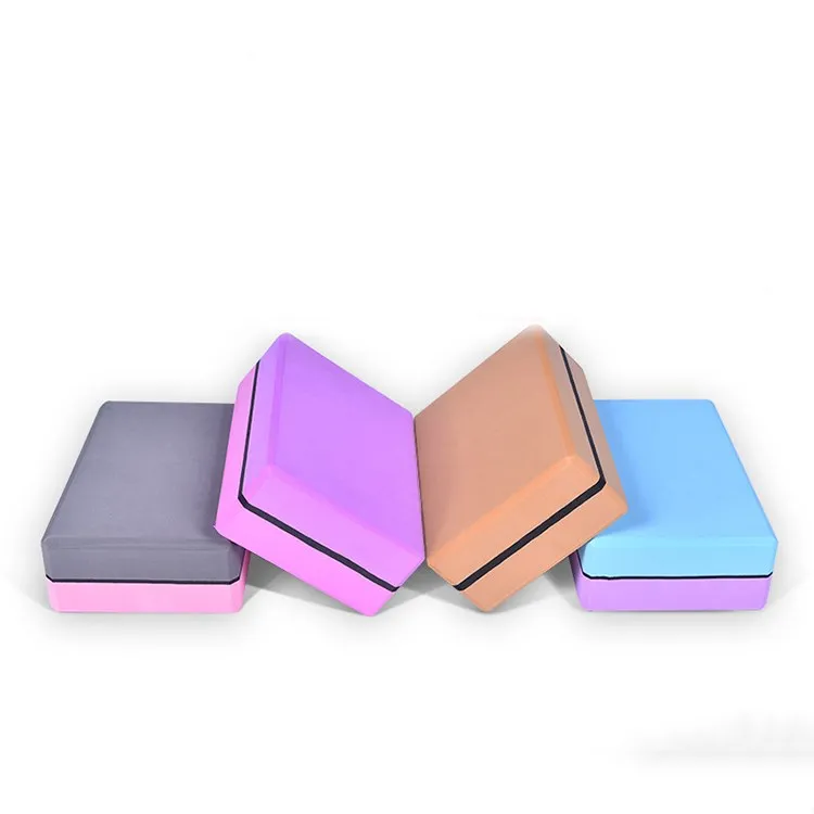 Кирпичи с клиновидным цоколем высокой плотности, разноцветные фирменные экологически чистые Водонепроницаемые блоки для йоги