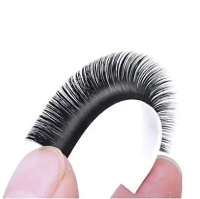 shape hand woven premium brown soft light natural eyelashes extension makeup mesh net cross false eyelash individual