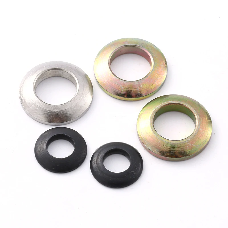 DIN6319 Spherical Conical Seats Washers With Ball Face Bumping Gaskets Round Cone Washer