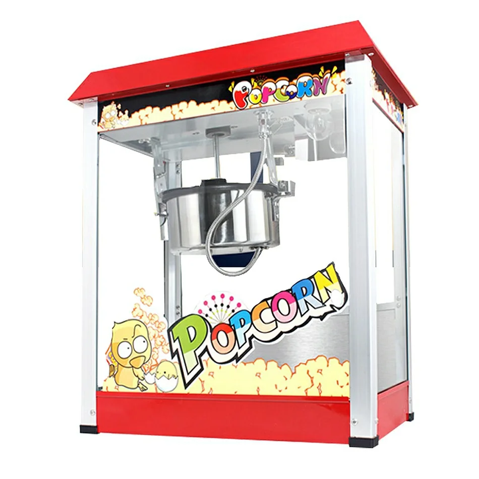 Mini Popcorn Machine ELECTRIC, Gas Operated 16oz 8oz 8 16 20 oz Ounce Commercial Popcorn Making Machine Popcorn Makers/