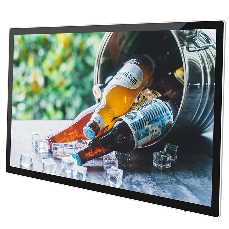 
32 43 49 55 65 inch indoor full view wall mount advertising user lcd wall-mounted class digital signage display 