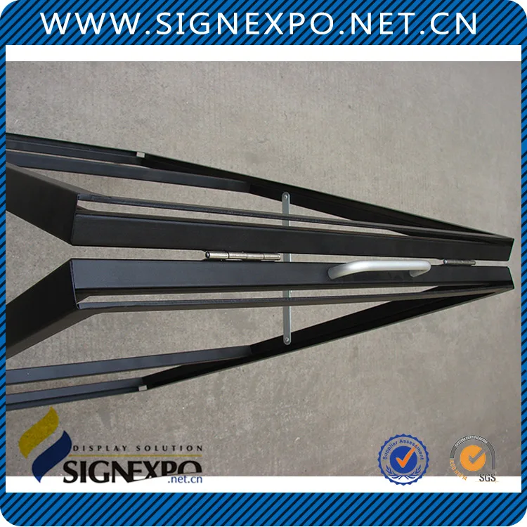 Австралийская металлическая рамка corflute, знак 60x90 см