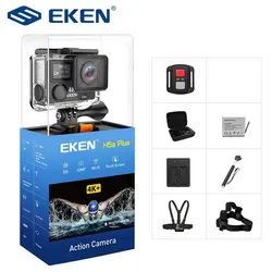 Оригинальная водонепроницаемая Спортивная камера 4k видеокамера wifi EKEN H5s plus Экшн-камера