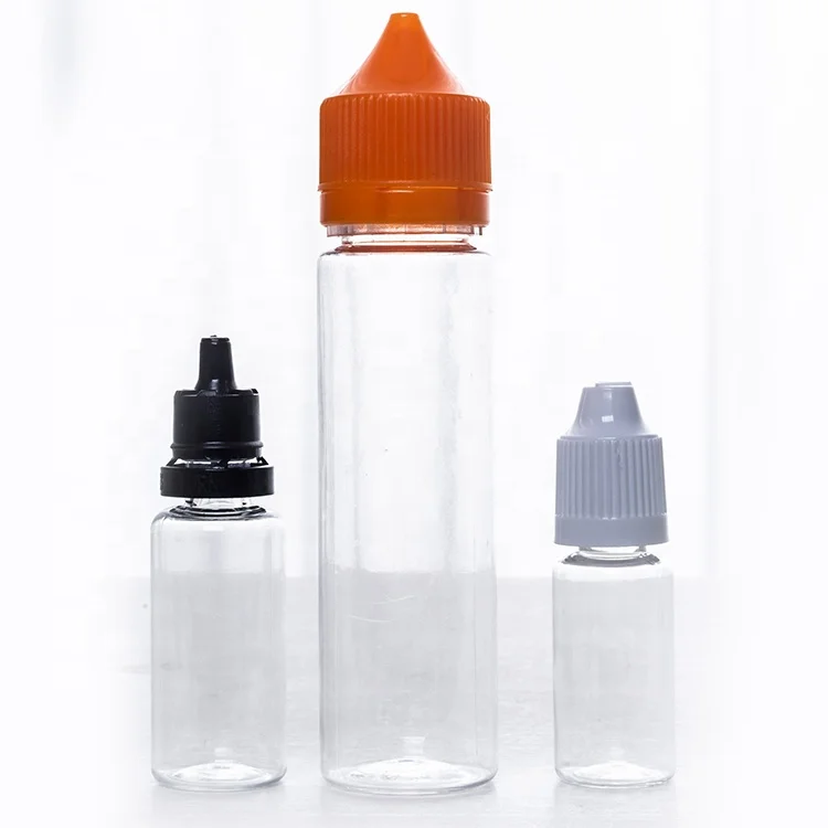 10 ml Plastic Essential Oil Dropper Bottles with Child Proof Plastic Cap