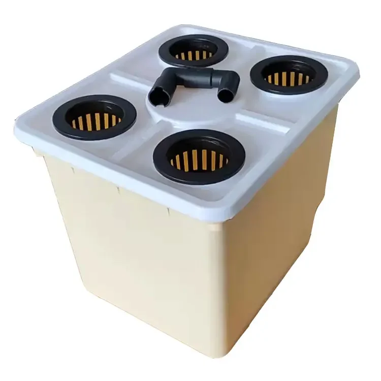 11L Bato Bucket 1/2/4 Holes Dutch Barrel with Net Pot PP Material Dutch Bucket hydroponic aeroponic System