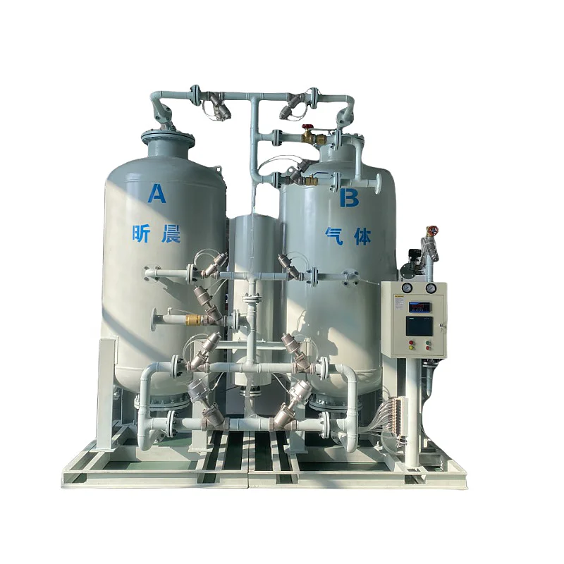 Небольшой азотный генератор газовое оборудование 220 В Psa азотная установка с сердечником двигателя шестерни PLC компоненты