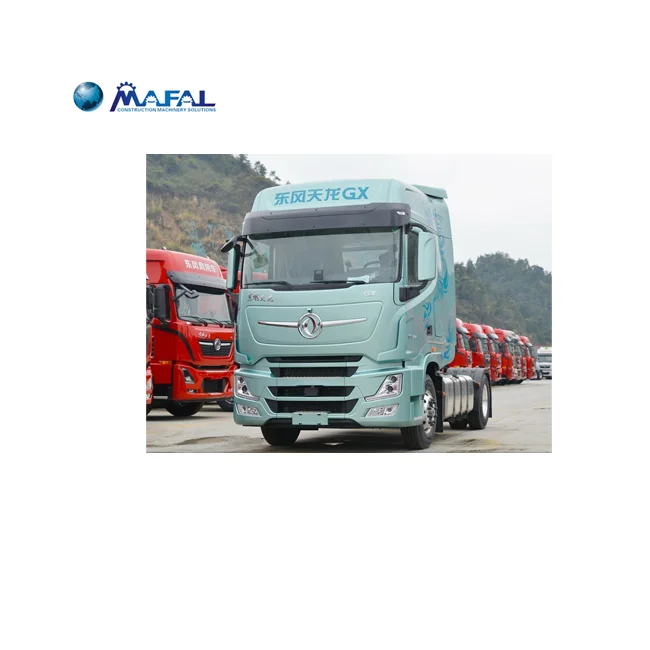 Used 6 wheelers Prime Mover Dongfeng Used Trailer Tractor Truck Head Trucks For Sale