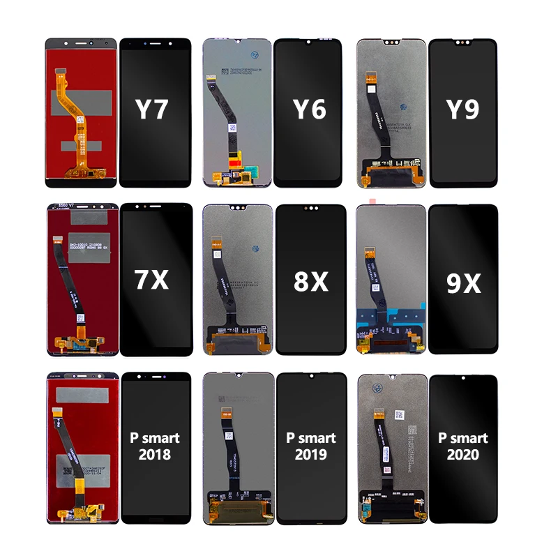 Lcd For Huawei Y6 Pro Y7 Prime Y8s Y9 Prime Screen For Honor 8x 7x 9x Lcd For Huawei P Smart 2019 2020 2021 Lcd Display Screen