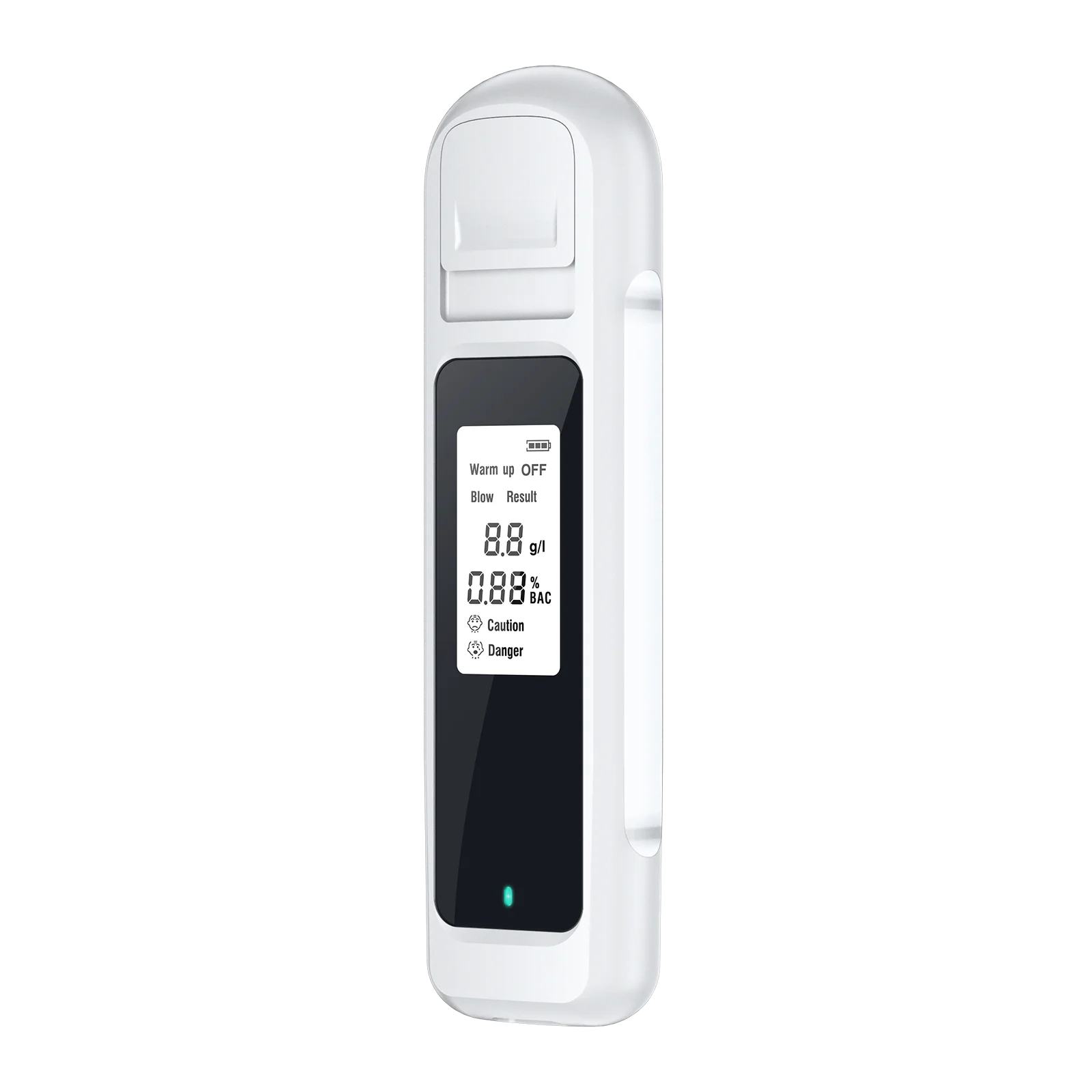 Rechargeable Portable Alcohol Detector Non-contact Sensor Breathalyzer Digital Breath Alcohol Tester