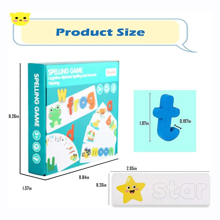 Wholesale Custom Preschool Kids Montessori Baby Wooden Colored Alphabet Number Panel Board for Kids Toys