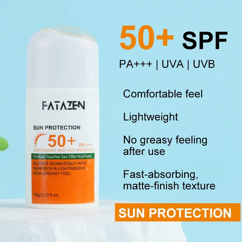 Private Label Water Resistant Sunscreen Cream Sun Spray UVA UVB UV Ray Spectrum Spf 50+ Beach Long Lasting Defense Sunscreen
