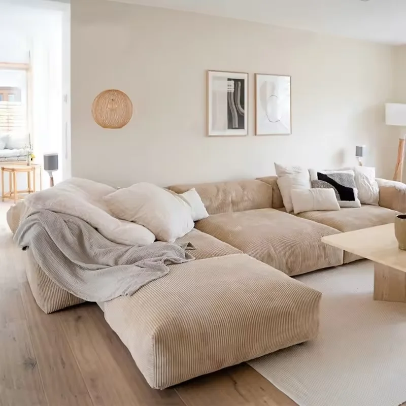 Extra Modular Sectional Sofas Velvet Sofa Couch Living Room Furniture Velvet Fabric Sofa Set