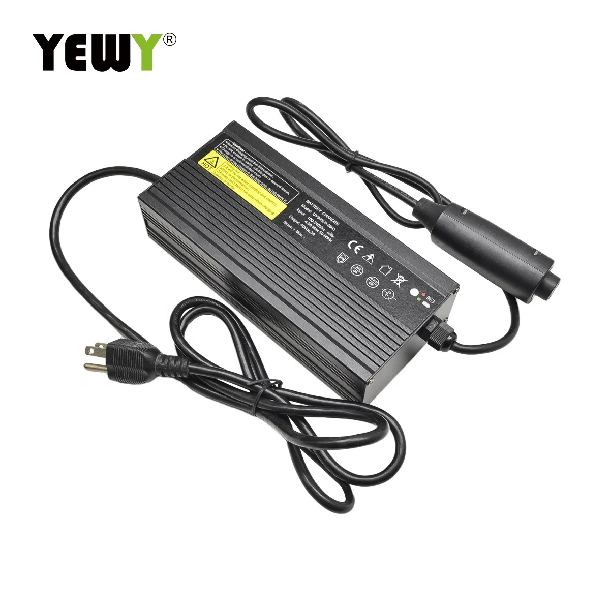 Uy300LP 24 Volt 10A Lithium Battery Charger 12V 16A Lifepo4 Adjustable Battery Charger