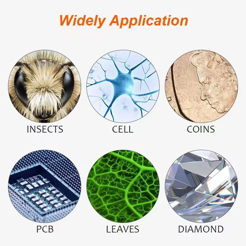 9 inch Video  Touch 1200X Magnification USB Digital Camera Biological Microscope with LCD Screen for Laboratory