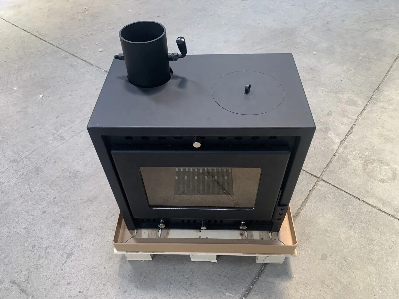 China Factory Direct Hot Selling Steel Fireplace Insert BSC340