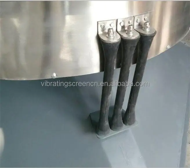 304 316 stainless steel food grade tumbler screening machine vibrating screen powder sifter for sugar  salt seasoning