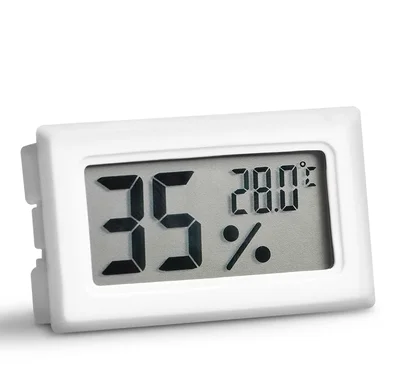 CIGARLOONG Mini Portable Indoor Thermometer Room Hygrometer Gauge Sensor Humidity cigar hygrometer digital cigar hygrometer