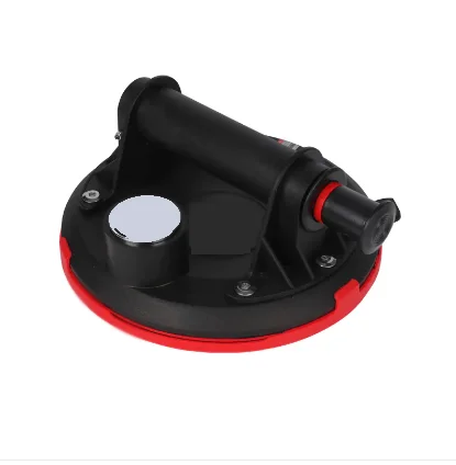 Ceramic tile vacuum suction cup with pressure gauge nitrile rubber chassis
