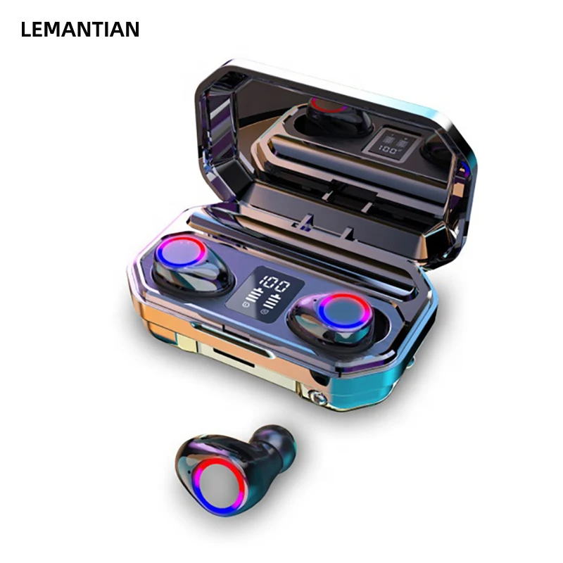 headphones  Wireless 9D Stereo Sports Waterproof Earbuds m12