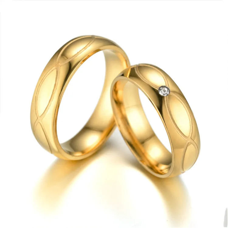2024 Fashion Jewelry Spiritual Energy Power Gold Atlantis Ring Simple Designs For Girls Men With Price