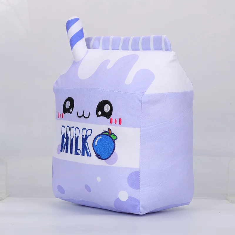 XRH Squishy Milk Box 25CM Kawaii Soft Squishies Plush Bedtime Toys Carton Squeeze Slow Rising Charms Decompress Toy for Kids