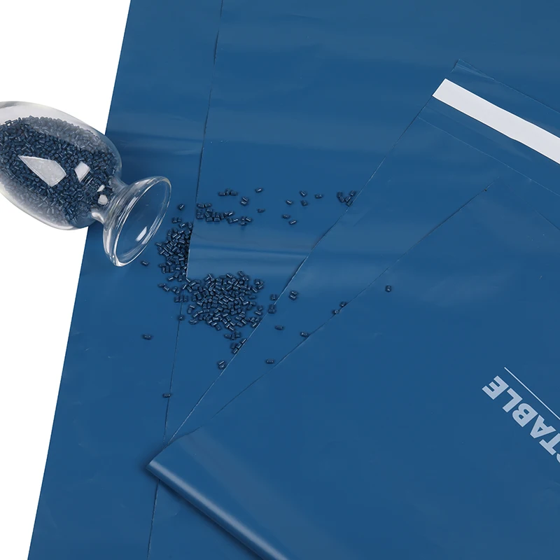 Custom Printed Logo Black Gold Poly Mailer Clothing Packaging Shipping Envelopes Plastic Courier Delivery Webshop Mailing Bag