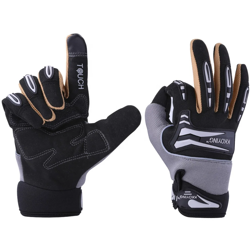 
Factory professional lace up machinel safety working touchntuff gloves for worker 