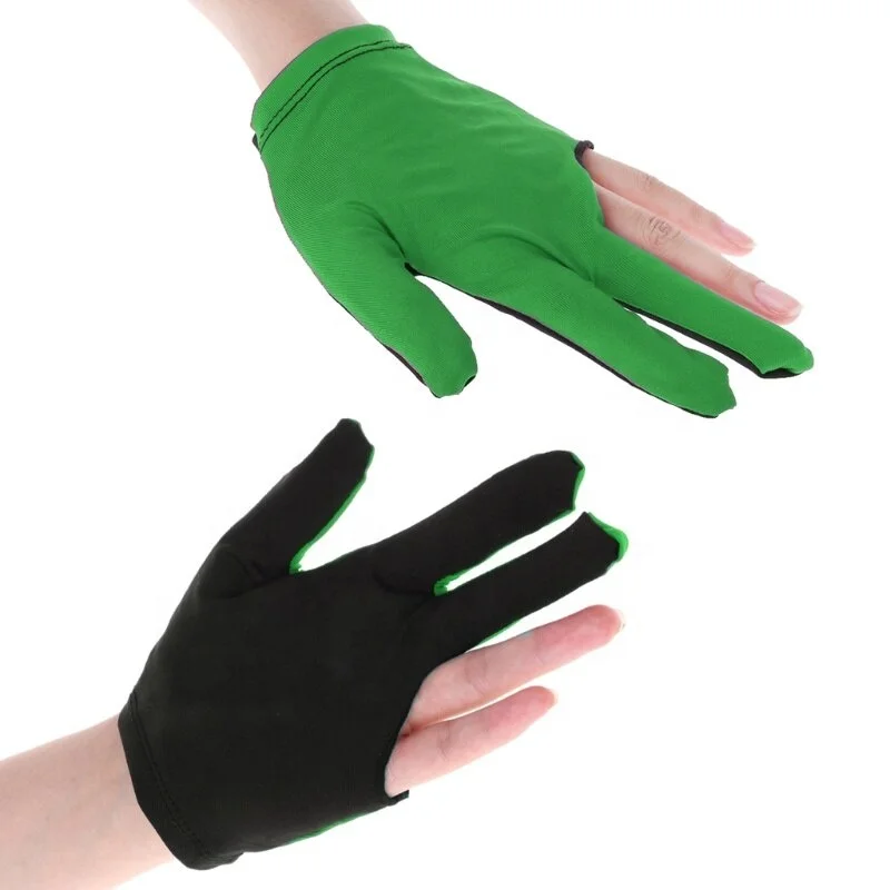Billiard Three Finger Gloves