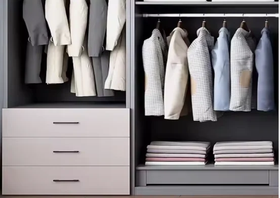 Factory Custom Bedroom Closet Furniture Modern Design Wardrobes With Glass Doors Wardrobe Cabinet