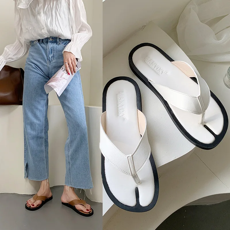 Hot sale explosion Wholesale 2022 summer ins trend beach casual small fragrance  flip-flops slippers women
