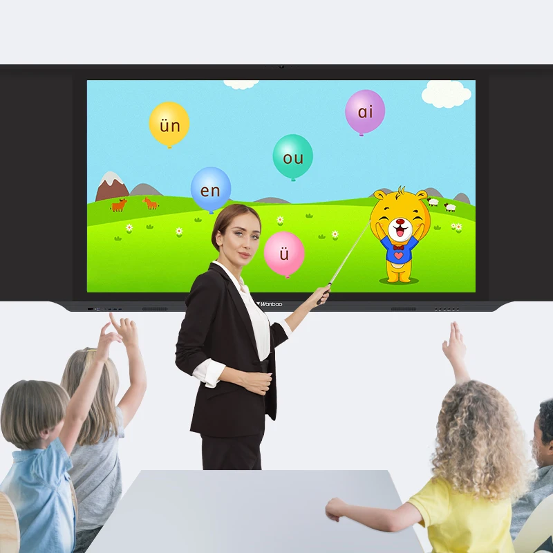 75 Inch Smart Board E-blackboard Teaching Smart Led Nano Blackboard School Writing Board